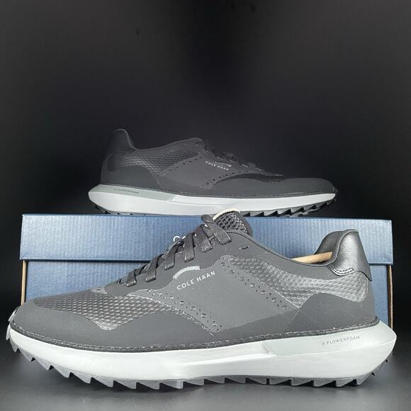 Cole Haan GrandPro Ashland Golf Men’s 9.5 M Black/Sheet Spikeless Athletic Shoes - Picture 1 of 8